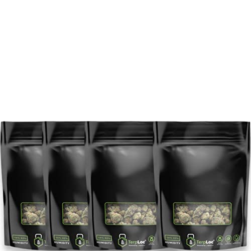 Grove Bags Terploc - Bolsa de curado y almacenamiento (1 onza 4 unidades)