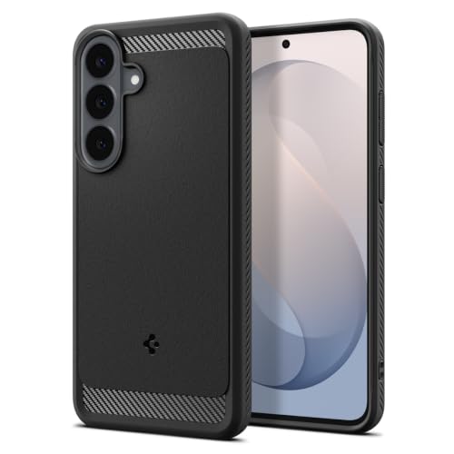 Image of Spigen Rugged Armor Case for Samsung Galaxy S26 FE, Matte Black