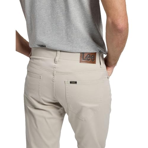 LEE - Jeans Herren - Regular Straight Fit - Extreme Motion - Salina Stone – Ansicht 4