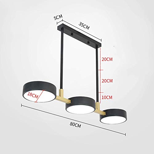 Lustre Nordic 3 têtes de haute qualité luminaire simplementalité - 4