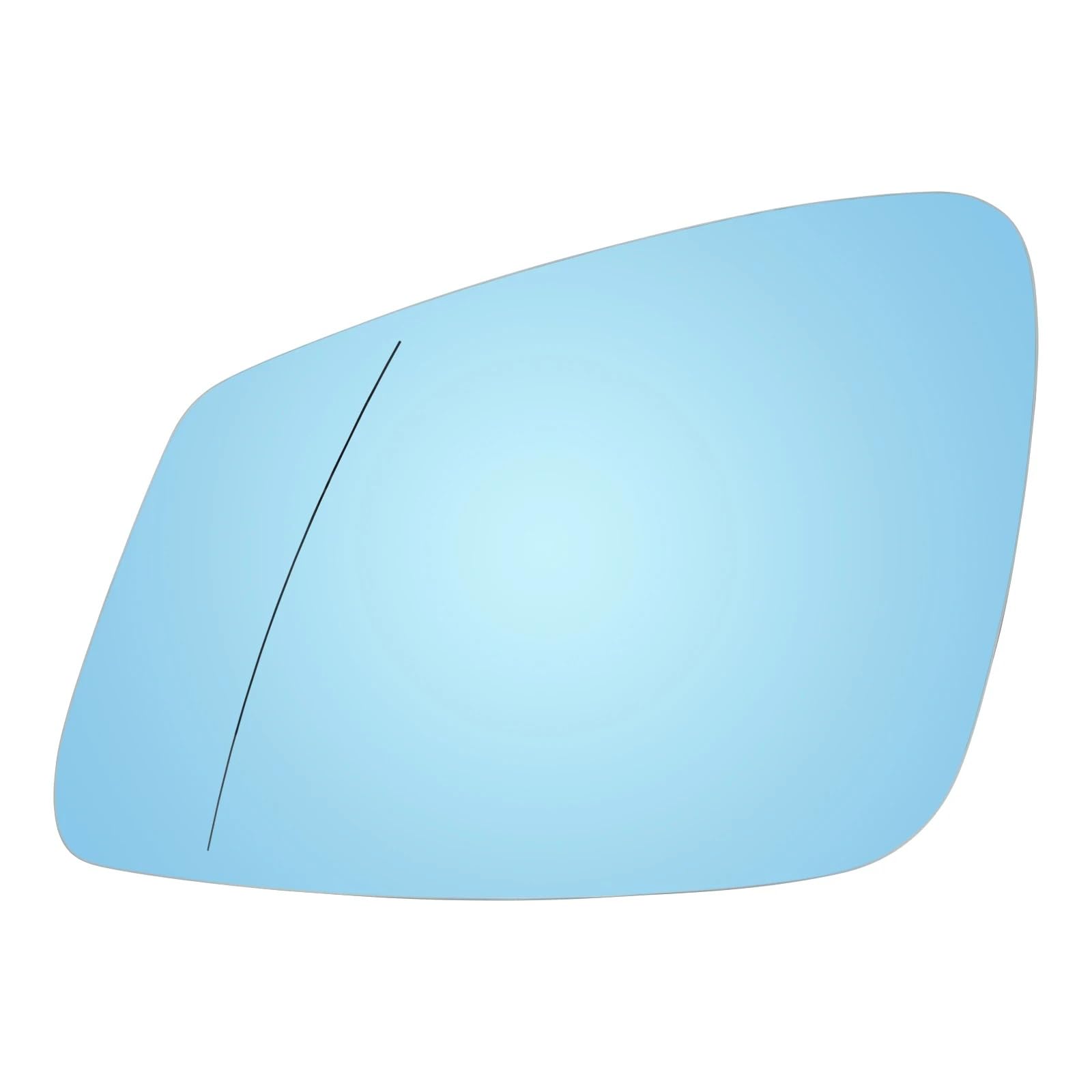 Auto Specchio Retrovisore di Vetro Per BMW Per F20 F21 2010-2015 Riscaldata Blu Porta Laterale Ala Specchio di Vetro 51167251583 51167251584 Vetro Retrovisore(Left)