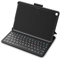 [Fire HD 10 13th Generation] Cover with Bluetooth Keyboard (Made for Amazon Certified)
