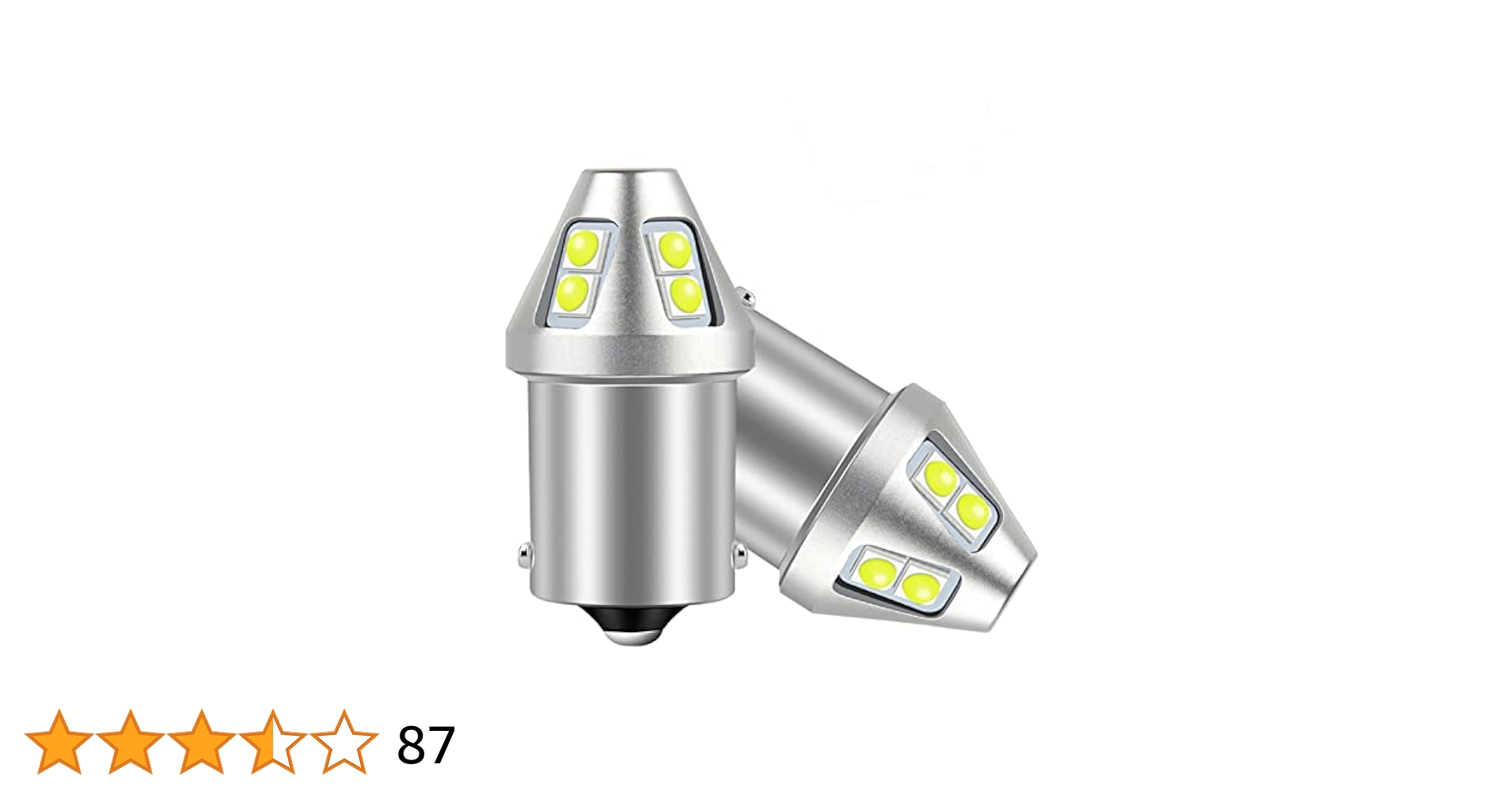 Amazon | HooMoo S25 LED シングル バックランプ ホワイト 白