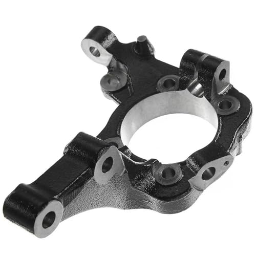 Image of Detroit Axle - 2pc Front Right Knuckle Kit for 2007-2012 Hyundai Veracruz, 2008 2009 2010 2011 Passenger Side Steering Knuckle, Wheel Bearing Hub Assembly Replacement