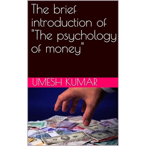 The brief introduction of "The psychology of money" Audiolibro Por UMESH KUMAR arte de portada