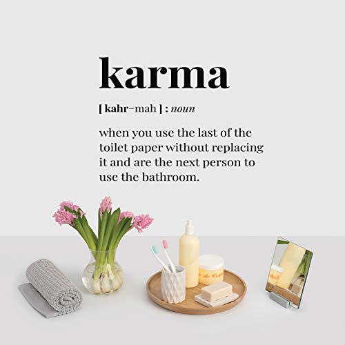 Vinyl Wall Art Decal - Karma - 11