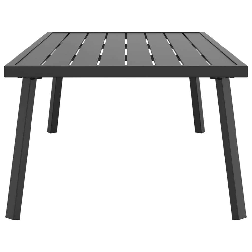 Mesa de Centro para Jardín Antracita 110x55x35 cm, vidaXL