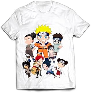 Camiseta Naruto Anime Chibi  