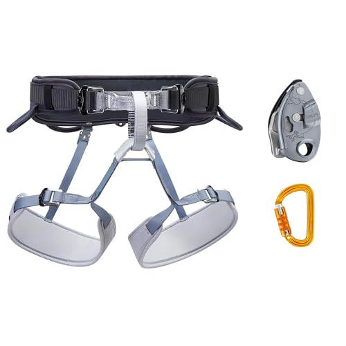 PETZL - Kletterset CORAX GRIGRI Sm'D - Unisex, Dark Grey, Größe 2 : 76-107 cm