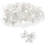 FAST UNSICHTBAR: Zuverlässiger und transparenter Saugnapf - Einfaches Anbringen und rückstandsloses Entfernen!