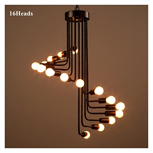 Lampe à LED moderne rétro industriel salon café restaurant 16 HEA - 3