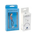 Pack Wondee Power Bank, USB 4.000mAh Bateria Externa Connected + Cable Datos USB- MicroUSB