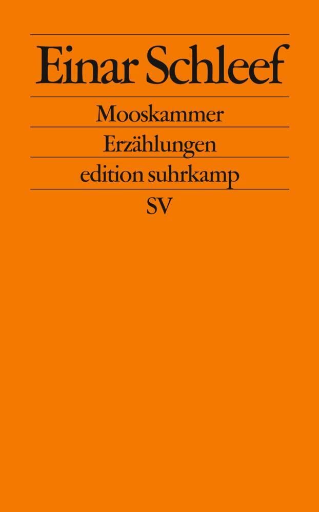Suhrkamp Verlag Mooskammer: Erzählungen (Edition Suhrkamp)
