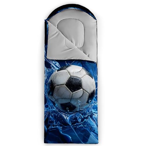 Image of QOOMO Camping Sleeping Bags,3 Season Warm & Cool Weather,Lightweight,Waterproof Sleeping Bags for Adults & Kids,Traveling,and Outdoors,Camping Gear Equipment