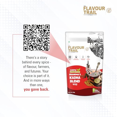 Image of True to Taste Grandma's Kadha Blend by The Flavour Trail - Grandma's Traditional Ayurvedic Herbal Drink for Immunity & Wellness