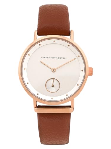 Image of French Connection Silver Dial Analog Watch for Women-FCW09BRL