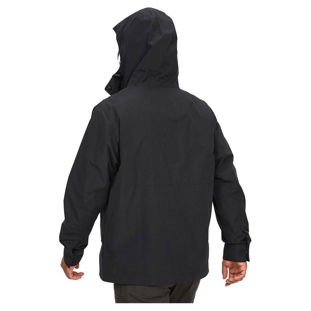 Marmot Męska parka 78 na każdą pogodę, wodoodporna kurtka przeciwdeszczowa, wiatroszczelna, oddychająca, pakowalna kurtka hardshell, idealna do jazdy na rowerze i wędrówek (1 szt.)