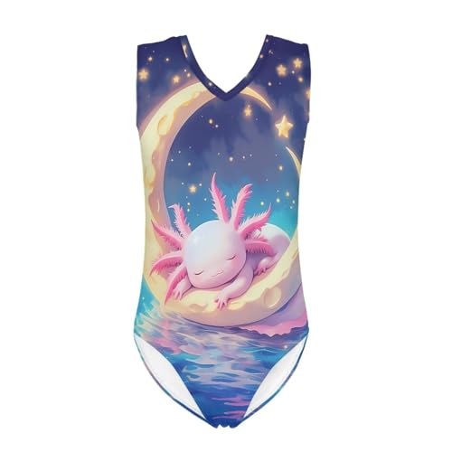 Image of Girls Swimsuits Size 3-14 Kids Summer Sleeveless One Piece Bathing Suit Beach V-Neck