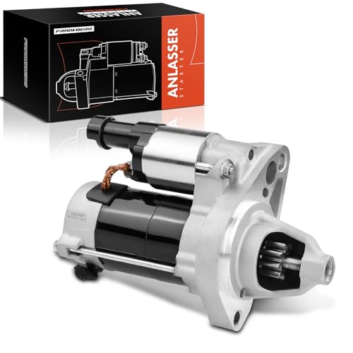 Frankberg Starter Motor 1,2KW Compatible with Accord VIII CU CW 2.0L 2008-2015 FR-V BE 1.8L 2007-2009 Civic VIII FK FN FA FD 1.6L 1.8L 2005-2012 Replace# 428000-3410