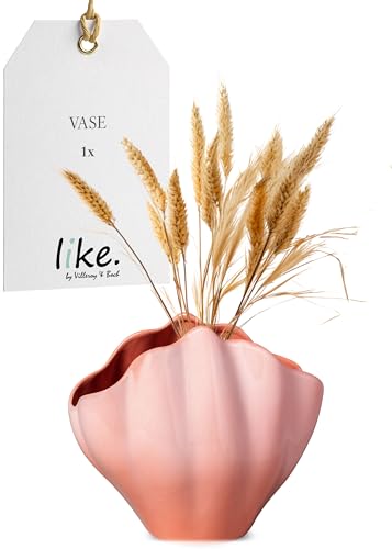 like. by Villeroy & Boch – Perlemor Vase Rosa, Deko, Wohnaccessoires, Steingut
