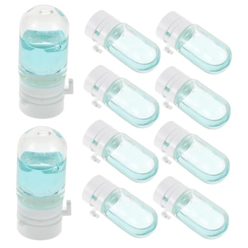 Mikinona 10 Pièces mini huile capillaire parfumée Produit de soins capillaires accessoire cheveux pour femme huile pour cheveux bouclés