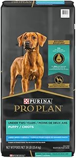 Purina Pro Plan Large Breed Dry Puppy Food, Chicken and Rice Formula - 34 lb. Bag
