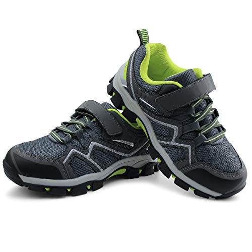 Brooman Kids Outdoor Trail Hiking Shoes Boys Girls Running Shoes Sports Sneakers thumb #3