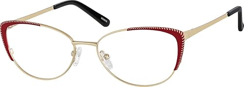 ZENNI - Gafas de bloqueo de luz azul para mujer, con marco ovalado, pantalla digital, fatiga ocular de acero inoxidable, gafas de luz