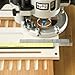 Rockler Router Fluting Jig - Router Jig for Perfect Flutes – Spline is Easy to Custom Drill for Non-Standard - Fluting Built w/MDF, Aluminum – Table Accessories