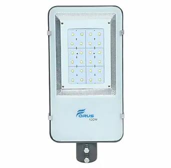 Forus LED Street Light 120W Waterproof 10 Years Warranty, Cool White Street Light, Street Light 120 Watt LED for Home, Street Lights Outdoor, Street Lamp, LED Street Road Lights 1Pc