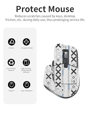 Grip Logitech MX Master 3S toergy : ruban adhésif élastique raffiné antidérapant - 2