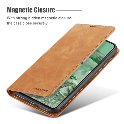 Étui Google Pixel 8a premium marron au design raffiné et finitions soignées - 4