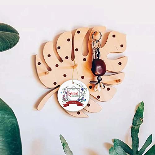 Retirement Christmas Ornaments 2023-First Retired Christmas Ornaments Keepsake 3 Inch Xmas Tree Round Ornaments Perfect Retirement Gifts For Men Women With A Gift Box #TOP3