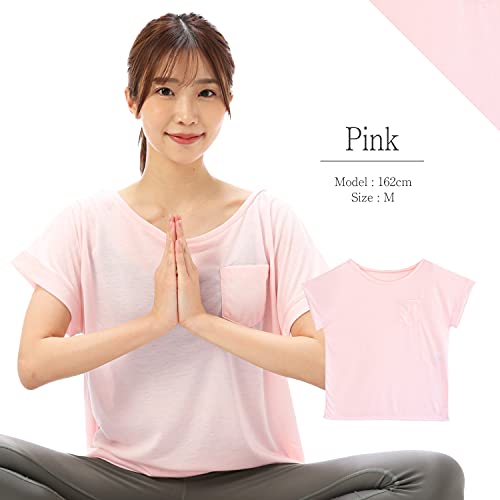96311 Tシャツ 無地 速乾 トップス ヨガ フィットネス ラン