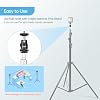UTEBIT 2 Pack Universal 1/4 Swivel Mini Ball Head Screw Tripod Mount, 360 Degree Rotating Mount Base Adapter 1/4 Camera Hot Shoe Mount for DSLR Cameras Vive Tripods Monopods Camcorder Light Stand