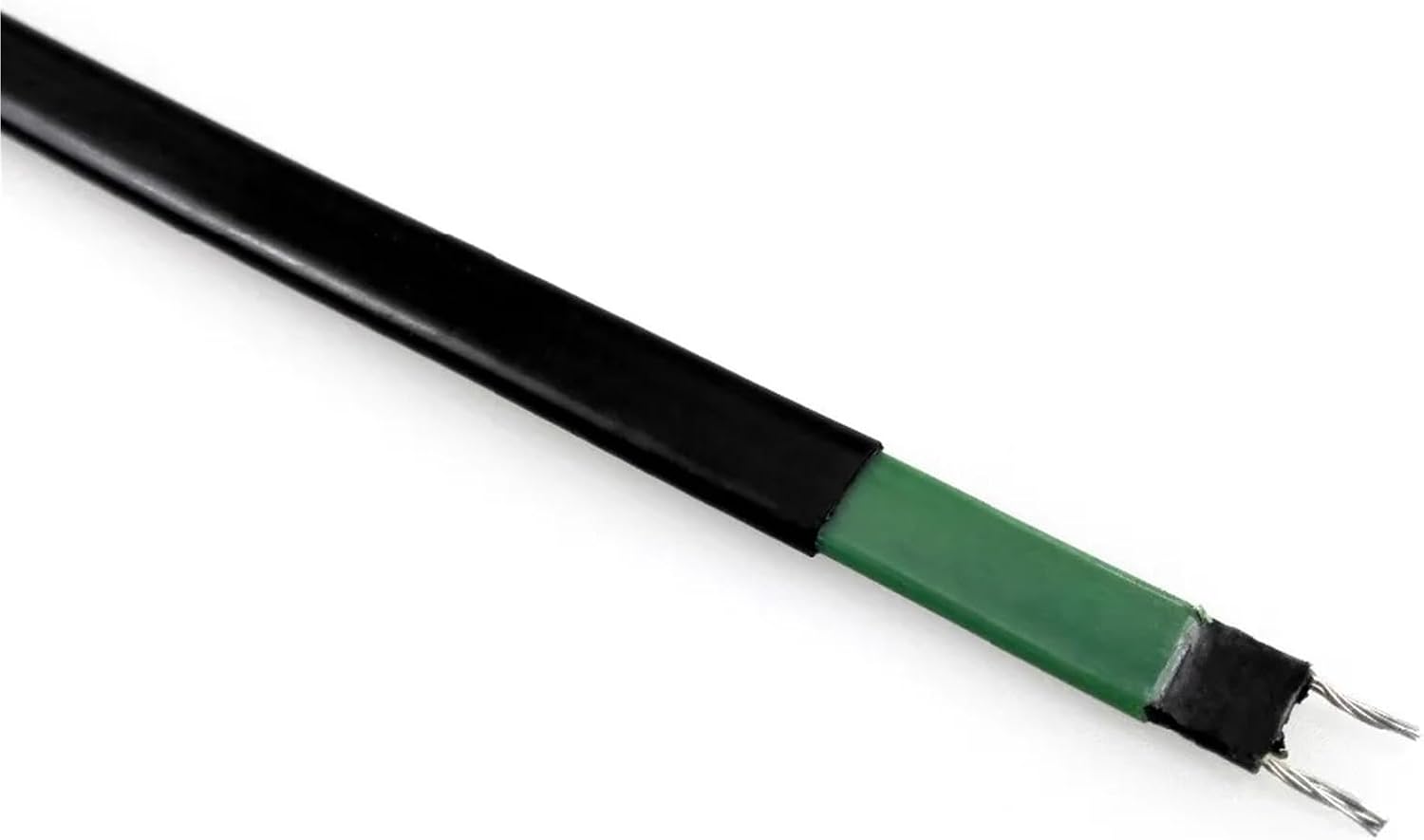 8mm Width 20W/m can be Used Inside Pipes Self-regulating Freeze Protection Heating Cable/Hot Wire for defrost, Snow Melting,etc.(50 Meters)
