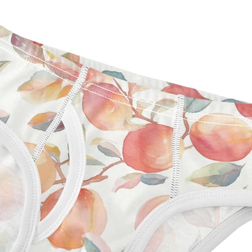 KLL Watercolor Peaches Baby Boys Cotton Underwear Briefs Cute Children Panties4