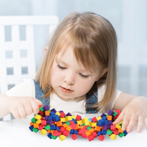 MACULPER Sensorik Spielzeug, Sensorisches Spielzeug, Schaumstoffsteine ​​für Kinderbau, Sticky Hände Spiel-Zeug Training des Gehirns Für 3 4 5 Jahre Und Über Kinder