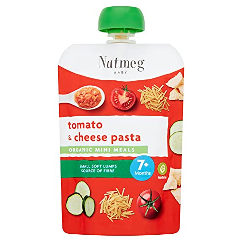 Nutmeg Tomato, Pasta & Cheese 7M+ 130G,, 1 x 1 g