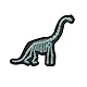 LÄSSIG Textilsticker selbstklebend/Textile Woven Sticker Dino