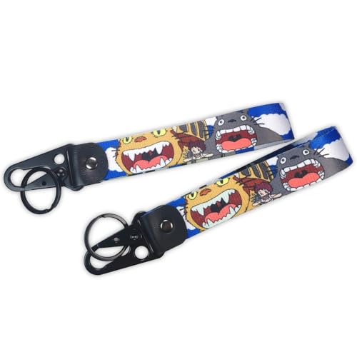 Image of 1Pack Anime Keychian,Japanese Culture Motorcycle & Auto Key Tags Jet Tag for Car Scooter Keys (AK-3-2-I)