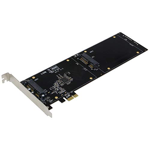 Carte contrôleur SSD PCI Express Quad SATA Sedna pour 4 disques 2.5