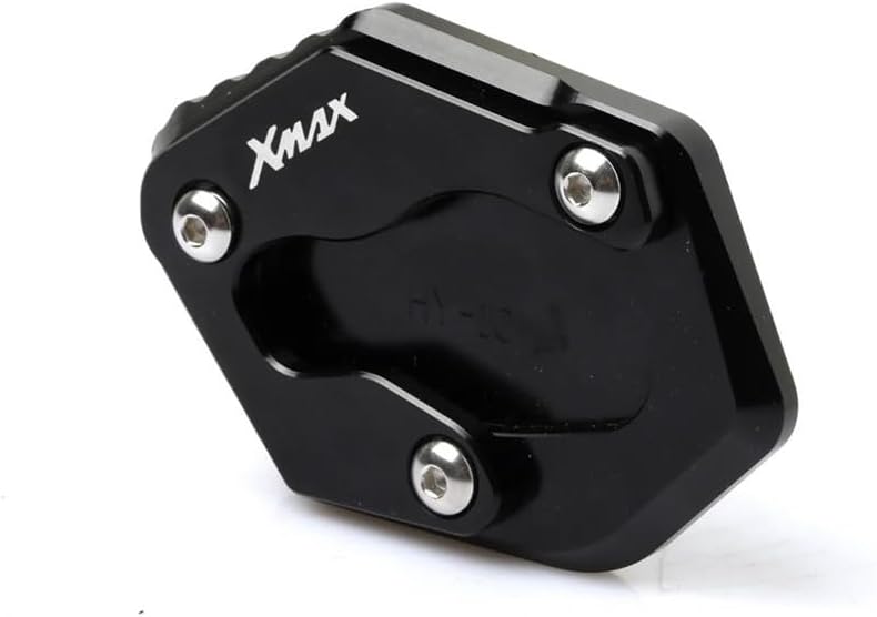 Motorcycle Foot Plate Pad for Y&AMAHA Xmax X-MAX 125 300 250 400 All Years 2022 2023 Motorcycle Kickstand Side Stand Extension Enlarger Auxiliary Bracket