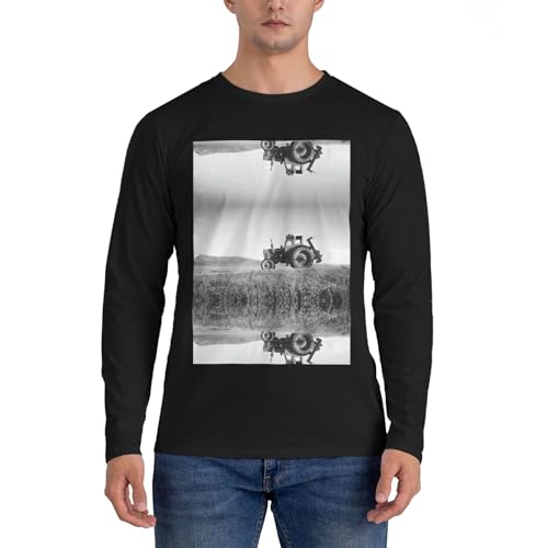 Top pull pour homme EdWal anti-frottement coupe classique agriculture print