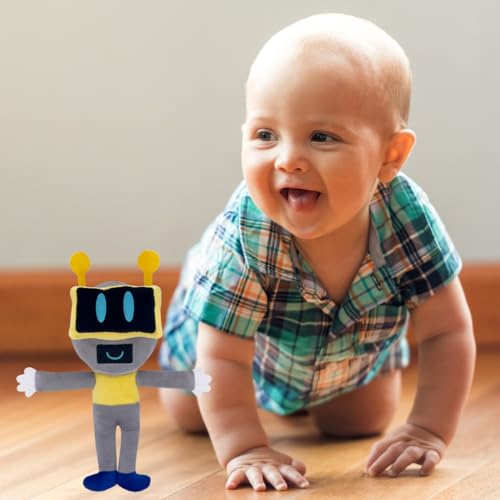 Image of Customized Text Standing Bot Sprunki Plush Toys