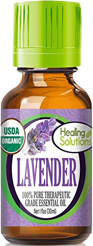 Healing Solutions Organic 30ml Oils - Lavender Essential Oil - 1 Fluid Ounce