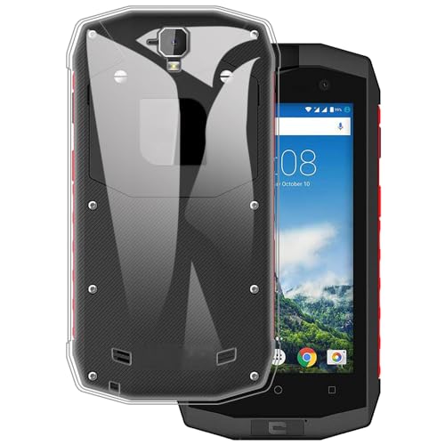 OAGELIM Hülle kompatibel mit Crosscall Trekker-M1 Core Hülle Stoßfeste TPU Weiche Flexible Schützende Handyhülle mit Kratzfestigkeit & Militärischer Fallschutz (Transparent)