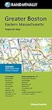 Rand McNally Folded Map: Greater Boston Eastern Massachusetts Regional Map