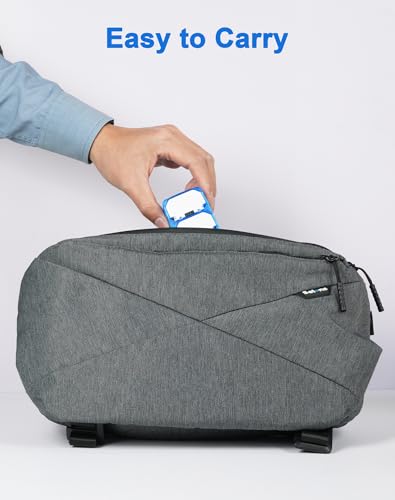 Funda rígida TPU para batería Sony NP-FZ100 azul 2 secciones miniatura 5