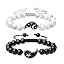Black Obsidian & Howlite